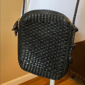 Leather crossbody bag